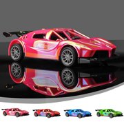 Nsxcdh Inertia Sports Car Press Go 5.31x2.36x1.37 In,Durable Abs Rubber Wheels,Imaginative Racing Kids Toys