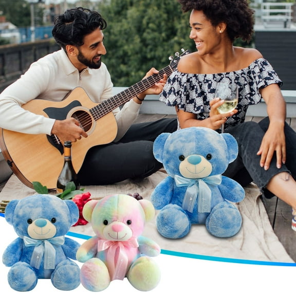 Nsxcdh Kids Toys Cute Bear Toys Valentine's Day Gift Bear Doll Doll Hugging Bear Cloth Dolls Back in Stock