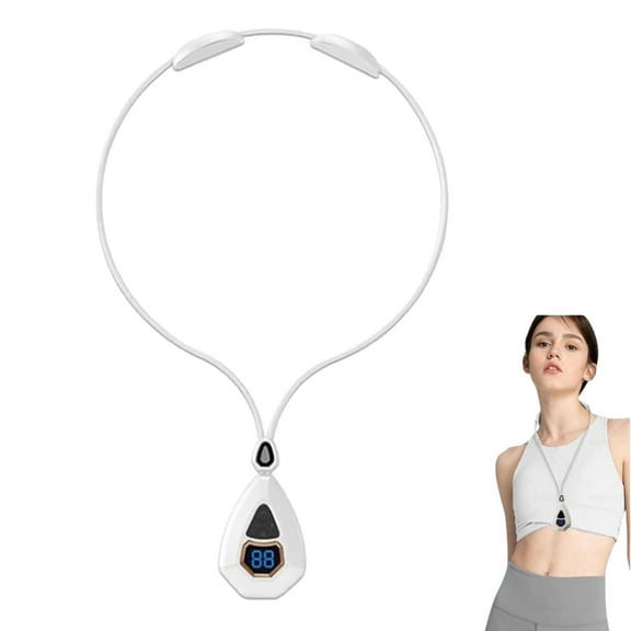 Nsxcdh Mini Heated Neck Massager Pendant 9 Modes 2.3x2x1.1in Portable USB Tapping Pressing Adjustable for Shoulder Relief Home Winter Essentials Gift for the boys girls and parents