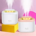 thumbnail image 1 of Nsxcdh Mini Portable USB Humidifier,Travel Oil Diffuser,Night Light,Plastic,Pink White,8.66x7.99x4.72in,Auto Shut Off,Quiet,For Bedroom Car Desk,Kids Humidifier, 1 of 9