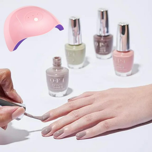 Nsxcdh Nail Lamp 36w Gel Polish Sun LED Dual Light 6.69x6.49x2.75in 3 Timer Foldable Portable USB Eye Protection Safe for Grils and Boys Nail Tools