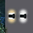 thumbnail image 1 of Nsxcdh Outdoor Lighting Fixture,Waterproof Solar Wall Lights,Up and Down LED Design,Dusk-to-Dawn Fence Lamps,Decorative Night Lighting for Patio or Porch, 1 of 8