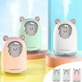 thumbnail image 1 of Nsxcdh Pet Bear Humidifier USB Cool Mist 5.19x3.5x3.5in Mini Aromatherapy 7 Color Night Light Silent Car Household Portable Home Office Decor, 1 of 7