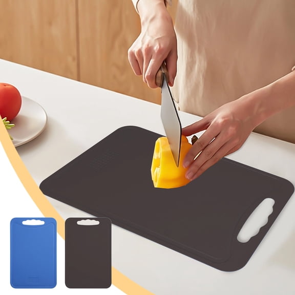 Nsxcdh Plastic Cutting Board Lightweight Nonslip Chopping Board Hanging Handle Kitchen Tool Vegetable and Meat Cutting Board for Daily Cooking Time-Limited Price Slashes & Steals