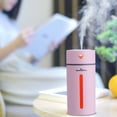 thumbnail image 1 of Nsxcdh Portable Desk Humidifier Cool Mist Abs Pp 5.71x2.68in 1pc 250ml Double Atomizing Quiet Night Colorful Light Bedroom Home Office Christmas Gifts for Grandkids and Women, 1 of 8