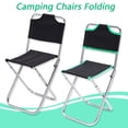 thumbnail image 1 of Nsxcdh Portable Folding Camping Chair Lightweight Aluminum Alloy Compact Seat Outdoor Fishing Hiking Beach BBQ Supports 330lb, 1 of 6