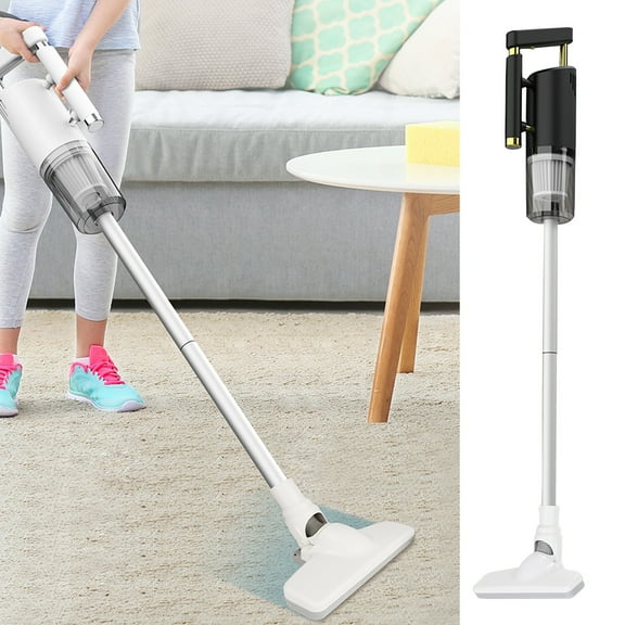 Nsxcdh Portable Handheld Vacuum Cleaner 120w 45.28x8.66in Wet Dry 12000pa 2500mah USB Rechargeable Car Home Compact Large Suction Low Noise Easy Clean 30min Run Home Office Decor