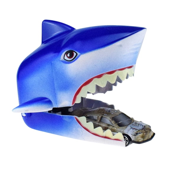 Nsxcdh Pretend Play Toys for Children Interactive Mouth Catapult Car Novelty Party Alloy Car Models Toy