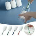 thumbnail image 1 of Nsxcdh Removable Sponge Cleaning Brush Head 5.1in Long Strong Decontamination Cup Bottle Brush Soft No Scratch Universal Replacement for Mugs Kitchen Tools Christmas Gifts for Grandkids, 1 of 2