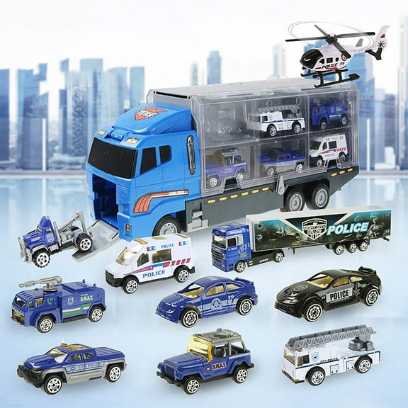Nsxcdh Safe Plastic Toys for Toddlers 11* Kinds of Military and Toys for Boys,Small Vehicles With Mini Helicopters,Mini Cars,Vehicle Toys for Boys and Girls' Children's 8-12 Big