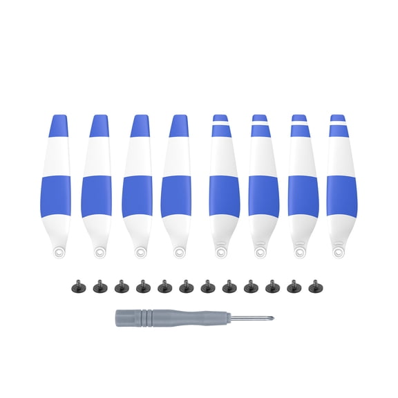 Nsxcdh Safe Plastic Toys for Toddlers 8Pcs 3 Propellers Accessories Replacement Low-Noise and Quick-Release Blades Props