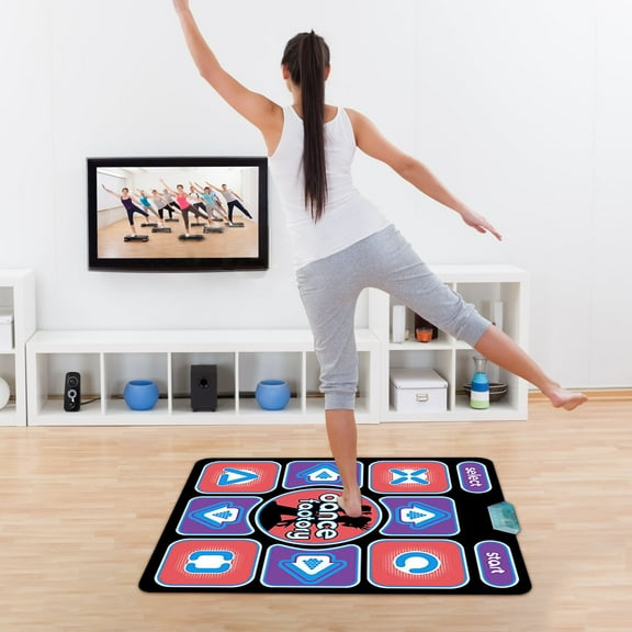 Nsxcdh Safe Plastic Toys for Toddlers Person Computer TV Use 3D Dazzling Dance Somatosensory Weight Loss Running Game Dancing Under $10/$20/$50