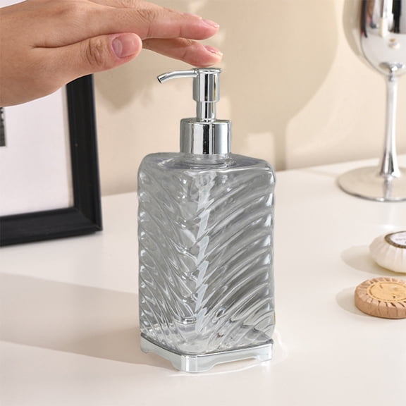 Up to 60% off Gifts Nsxcdh Soap Dispenser Plastic Pump Bottle 430ml Liquid Container Reusable Press Bottle Design for Shower Gel Hand Soap Bathroom Storage Holiday Gift Ideas & Budget Picks