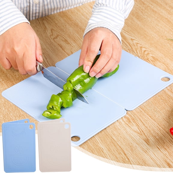 Nsxcdh Kitchen Cutting Board Set Non-Slip Fruit and Meat Board Durable Food Prep Board Anti-Skid Surface BPA-Free Home Kitchen Chopping Board Gift