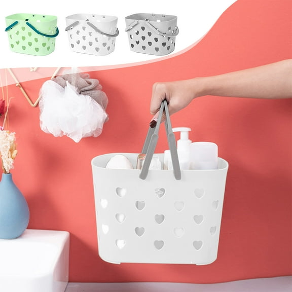 Nsxcdh Multifunctional Shower Tote Organizer with Handle Large Capacity Basket for Bathroom or Cleaning Tools Portable Storage Caddy