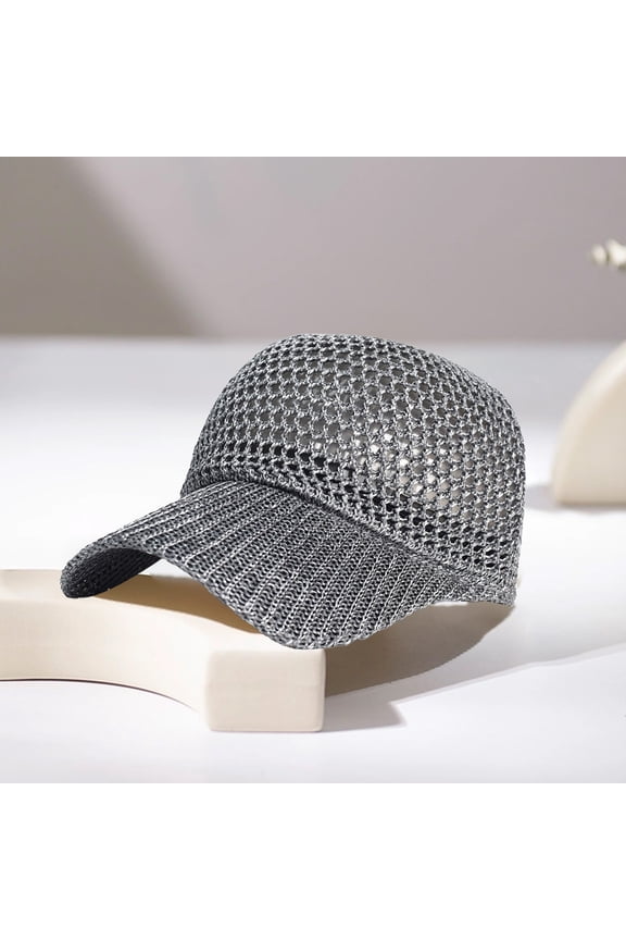 Outdoor Hats,Lightweight Breathable Sun Cap,Adjustable Mesh Baseball Cap,Polyester Sun Protection Hat for Men and Women Seasonal