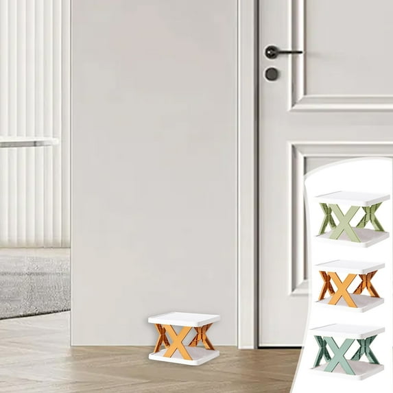 Nsxcdh Space-Saving Plastic Storage Shelf,Multi-Layer Organizer Rack,Household Small Storage Solution for Kitchen and Office Christmas Gift