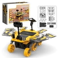 thumbnail image 1 of Nsxcdh Sensory Toys for Early Learning DIY Assembled Solar Rover Model Science and Education Experiment Manual Self-assembled Toys Best Value Pick, 1 of 8
