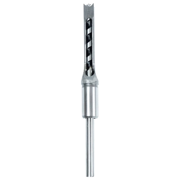 Nsxcdh Square Hole Mortiser Drill Bit,Woodworking Square Hole Drill for Making Tenons,Chisel for Drill Press,1/2 Inch Shank