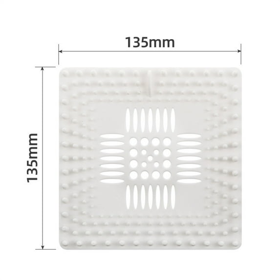 Nsxcdh Square Sink Strainer,Bathroom & Kitchen Drain Filter Screen,Anti-Clogging Hair Catcher,Stainless Steel Mesh Floor Cover