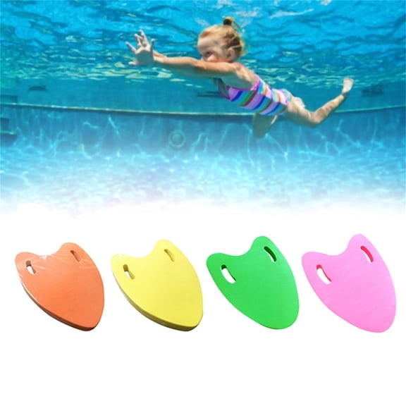 Nsxcdh Swimming Kickboard High Buoyancy EVA Foam Training Aid Streamlined Ergonomic Grip Handle Stable Support Leg Strength Practice Pool Exercise Fitness Drill Water Workout Use