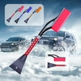 thumbnail image 1 of Nsxcdh Telescopic Snow Brush Ice Scraper 3 in 1,Abs,Extends to 26.8 In,Rotating Head Foam Grip Heavy Duty for Cars Suvs Trucks Windshield Deicing,Automotive Accessories, 1 of 8