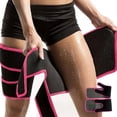 thumbnail image 1 of Nsxcdh Thigh Compression Bands,Sweat Leg Shaper Rubber 24-41 X 7-87 In,Adjustable Tension Wear Resistant,Support for Running Workout Home Gym,Sports Gear, 1 of 6