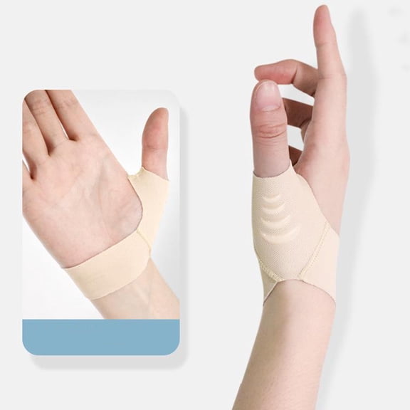 Nsxcdh Thumb Finger Protector Sleeve Joint Support Compression Thin Breathable Reusable Stabilizer for Both Hands Strain Relief