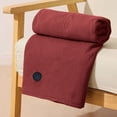 thumbnail image 1 of Nsxcdh USB Heated Blanket Throw Shawl,Portable Zipper Wearable,59x31.5in,Adjustable Temperature,Soft Fabric,Travel Washable,Efficient Heat,Home Office Gifts for Women Man, 1 of 9