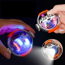 Nsxcdh USB Rechargeable Windproof Lighter Double Arc Power Display,Spin Fidget Design,Alloy Body for Camping Candles Kitchen,Gifts for Women and Men