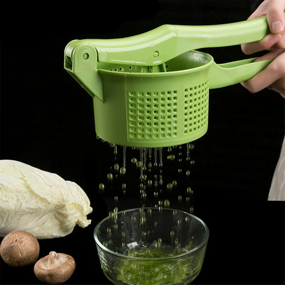 Nsxcdh Vegetable Dryer Spinner Large Fruit and Lettuce Strainer Quick-Dry BPA-Free Squeezer Kitchen Food Filter Basket For Dumpling Filling Prep Use