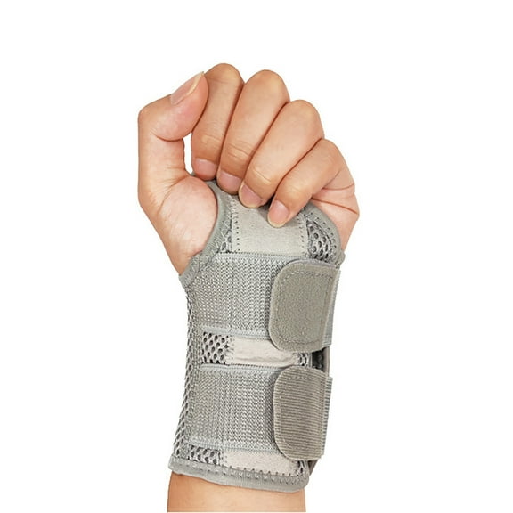 Nsxcdh Wrist Support Brace Carpal Tunnel Stabilizer with Sleeve Adjustable Compression Breathable Mesh Dual Support Bars Tendon Relief