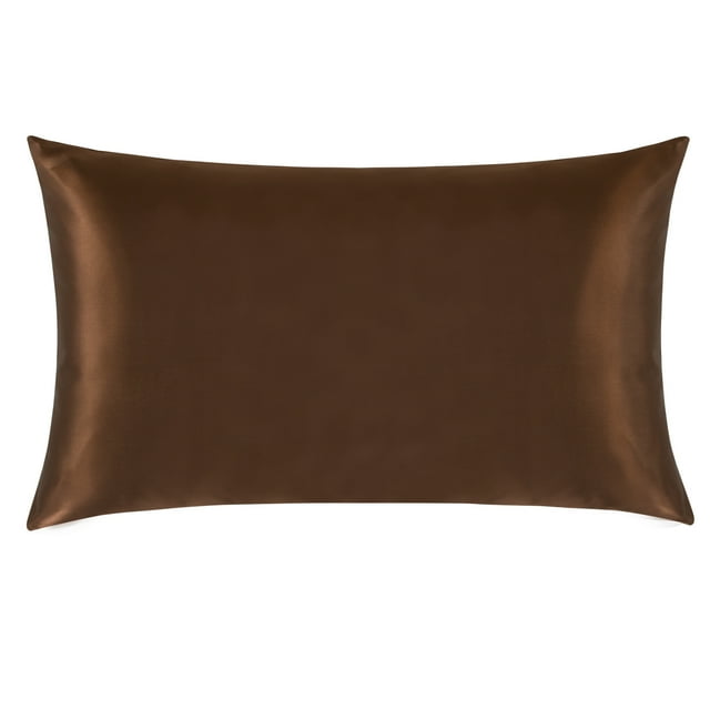 Ntbay 1 Pack 100 Mulberry Silk King Pillowcase with Hidden Zipper
