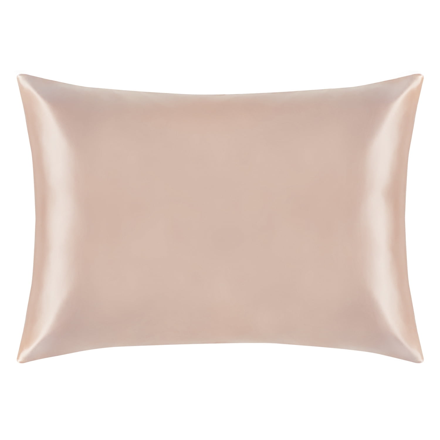 Ntbay 1 Pack 100% Mulberry Silk Queen Pillowcase with Hidden Zipper, Luxurious Both Side 19 Momme Pillow Case, 20" x 30", Light Plum