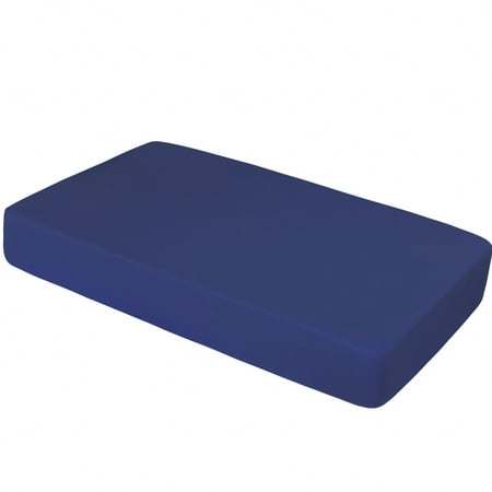 Ntbay 100% Brushed Microfiber Fitted Crib Sheets, Ultra Cozy and Soft Crib Sheet for Standard Crib and Toddler Mattresses, Boys, Girls, Unisex, 28" x 52", Navy Blue