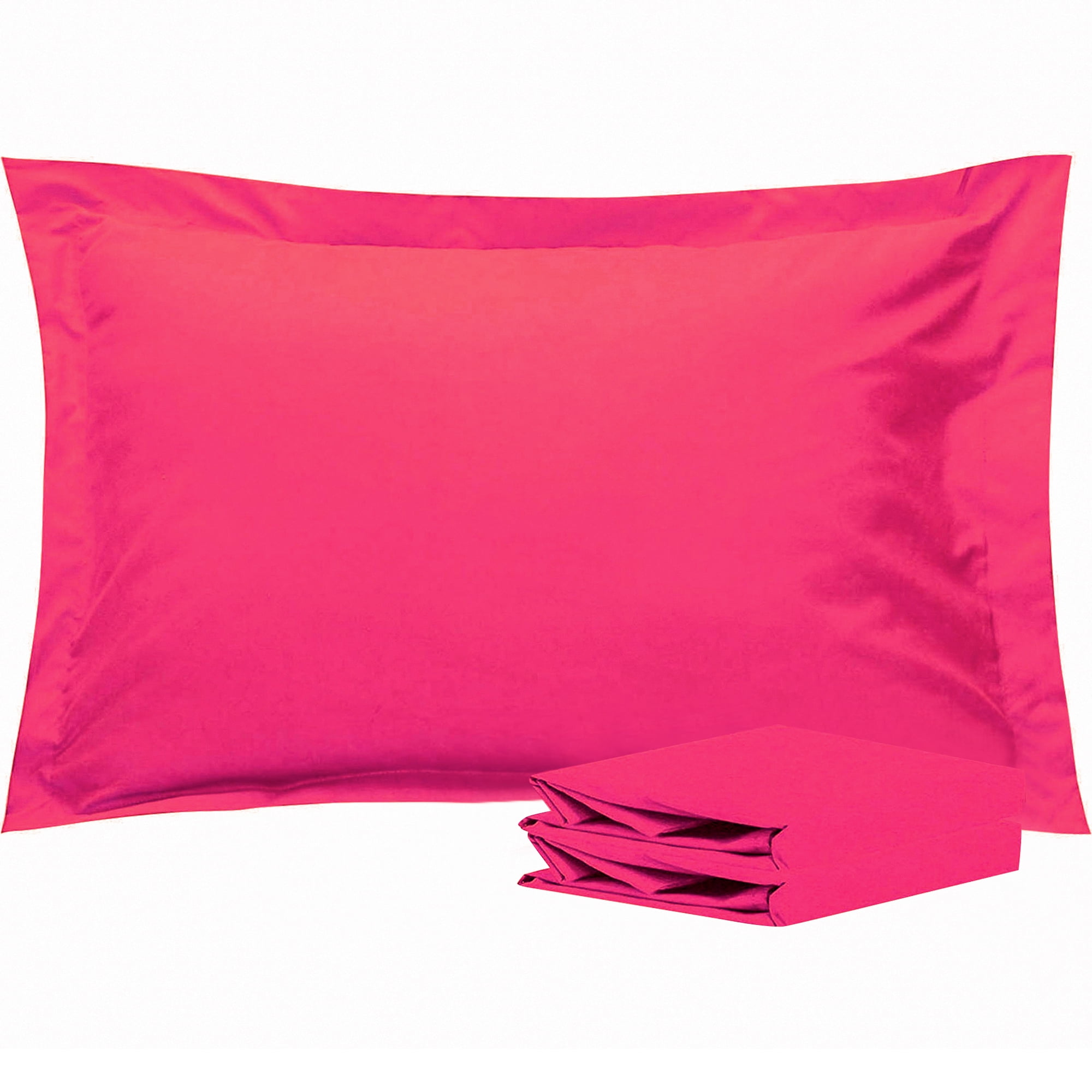 Standard Sham Ntbay 2 Pack Double Brushed Microfiber Standard Pillow Shams with 2 ...