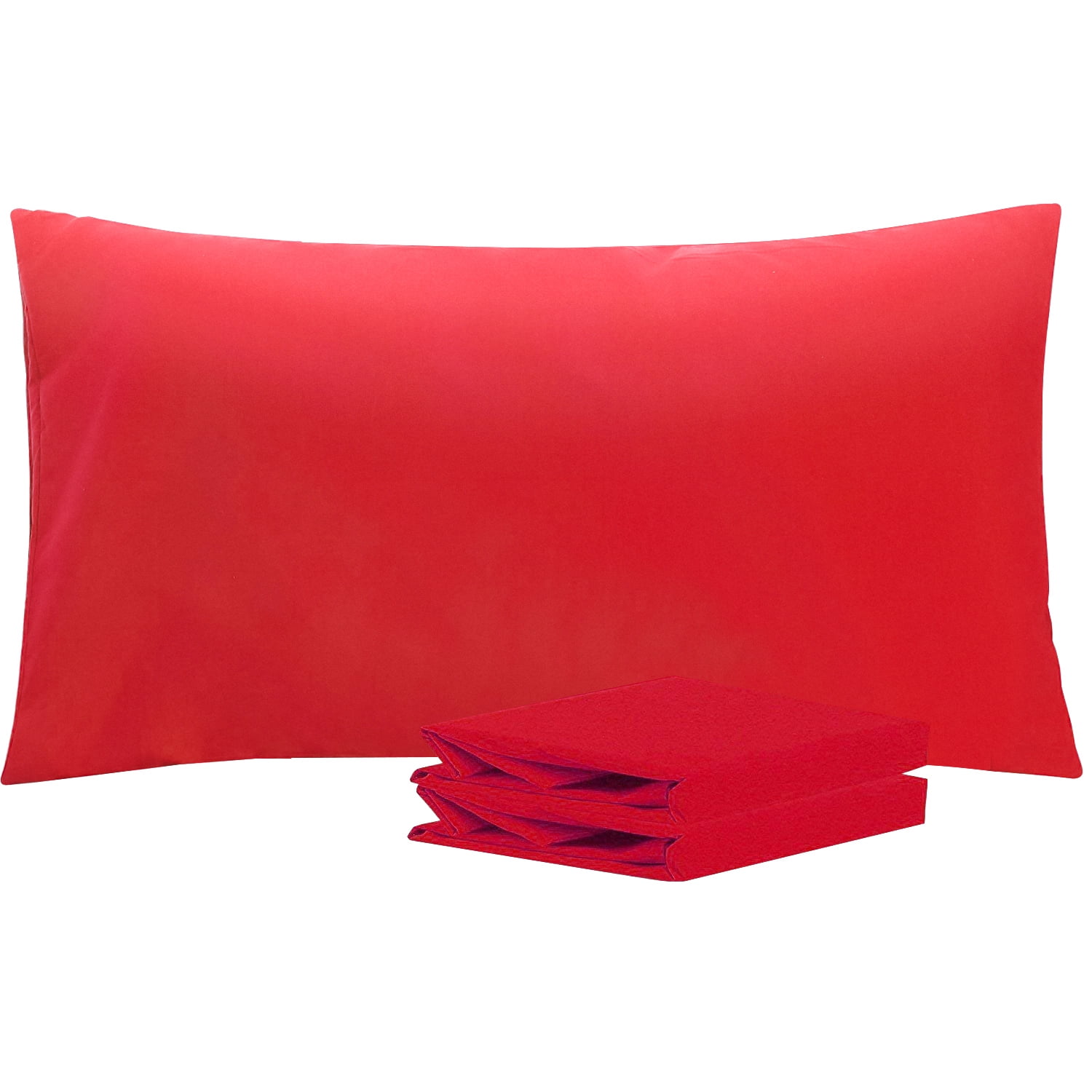 Ntbay 2 Pack Microfiber King Ultra Soft Pillowcases with Envelope