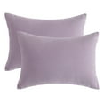 thumbnail image 1 of Ntbay 2 Pack Microfiber Ultra Soft Toddler Pillows, Machine Washable Travel Small Pillows with Excellent Resilience for Neck, Wrist, Lumbar and Knee Support, 13" x 18", Lavender, 1 of 6