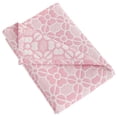 thumbnail image 1 of Ntbay 3 Layer Toddler Blanket, Muslin Cotton Jacquard Bed Blankets, Lightweight Thermal Baby Blanket, Super Soft and Warm Crib Blanket for All Seasons, Decoration Gift, 30"x40", Pink Clover, 1 of 5