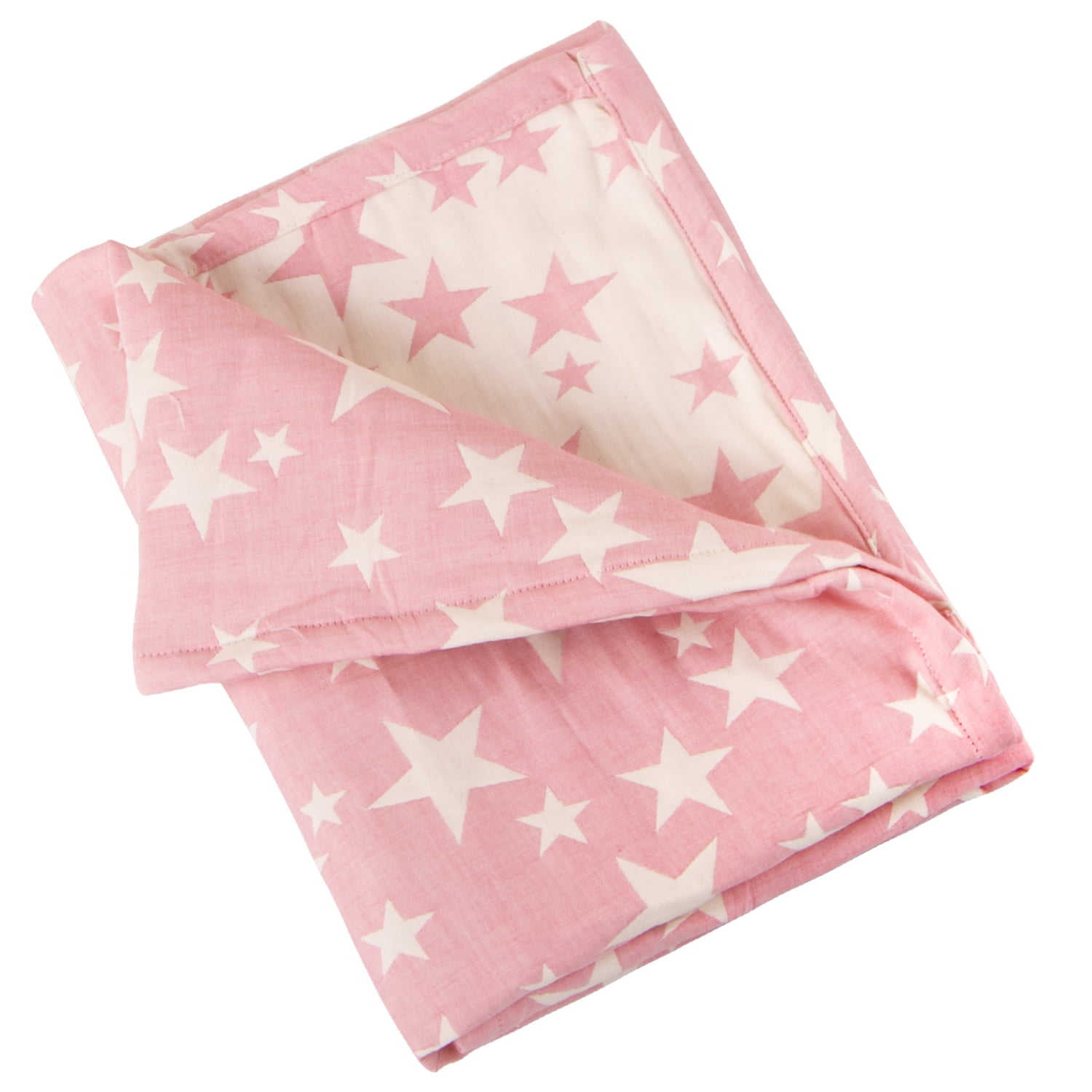 Ntbay 3 Layer Toddler Blanket, Muslin Cotton Jacquard Bed Blankets