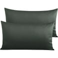 thumbnail image 1 of Ntbay 500 Thread Count Egyptian Cotton King Pillowcases Set of 2, Ultra Soft and Breathable Pillow Cases with Envelope Closure, 20x36 inches, Charcoal Gray, 1 of 6