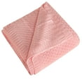 thumbnail image 1 of Ntbay Cooling Bamboo Throw Blanket, Breathable Lightweight Bed Blanket for Hot Sleepers, 60" x 80", Light Pink, 1 of 5