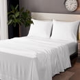 thumbnail image 1 of Ntbay Microfiber Bed Sheets Set - 1800 Series Soft Sheet Set- 3 Piece - Twin - White, 1 of 5