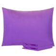 thumbnail image 1 of Ntbay Microfiber Pillowcase set - 2 Pack - Envelope Closure Pillow Cases - Standard - Purple, 1 of 5