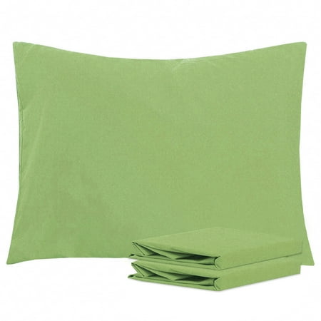 Ntbay Microfiber Pillowcase set - 2 Pack - Envelope Closure Pillow Cases - Standard - Sage Green