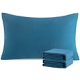 thumbnail image 1 of Ntbay Microfiber Pillowcase set - 2 Pack - Envelope Closure Pillow Cases - Standard - Slate Blue, 1 of 5