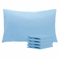 thumbnail image 1 of Ntbay Microfiber Pillowcase set - 4 Pack - Envelope Closure Pillow Cases - Queen - Sky Blue, 1 of 5