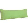 thumbnail image 1 of Ntbay Microfiber Ultra Soft Body Pillowcase with Envelope Closure, Wrinkle, Stain Resistant Body Pillow Cover, 20" x 54", Sage Green (Not Include Body Pillow), 1 of 5
