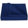 thumbnail image 1 of Ntbay Premium 1800 Series Microfiber California King Flat Sheet with 4 inches Hem, Ultra Soft and Breathable Top Sheet, 108x102 inches, Navy Blue, 1 of 5