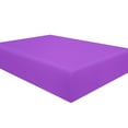thumbnail image 1 of Ntbay Premium 1800 Series Microfiber Queen Fitted Sheet with Deep Pocket, Ultra Soft and Breathable Fitted Bed Sheet, 60x80 inches, Purple, 1 of 6